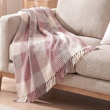 Fritz Yarn-Dyed Washed Cotton Waffle Throw